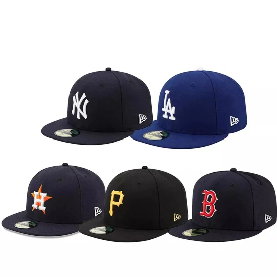 Hiver Autre Casquette À Bille Plate Hommes Gorras MLB Chapeau De Baseball Original Logo De Broderie Personnalisé Chapeaux Équipés Casquette De Baseball Casquettes De Sport Chapeaux