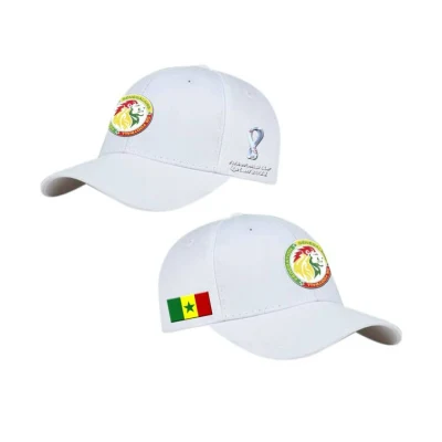 2022 Qatar Custom 100% coton 6 panneaux casquettes de baseball